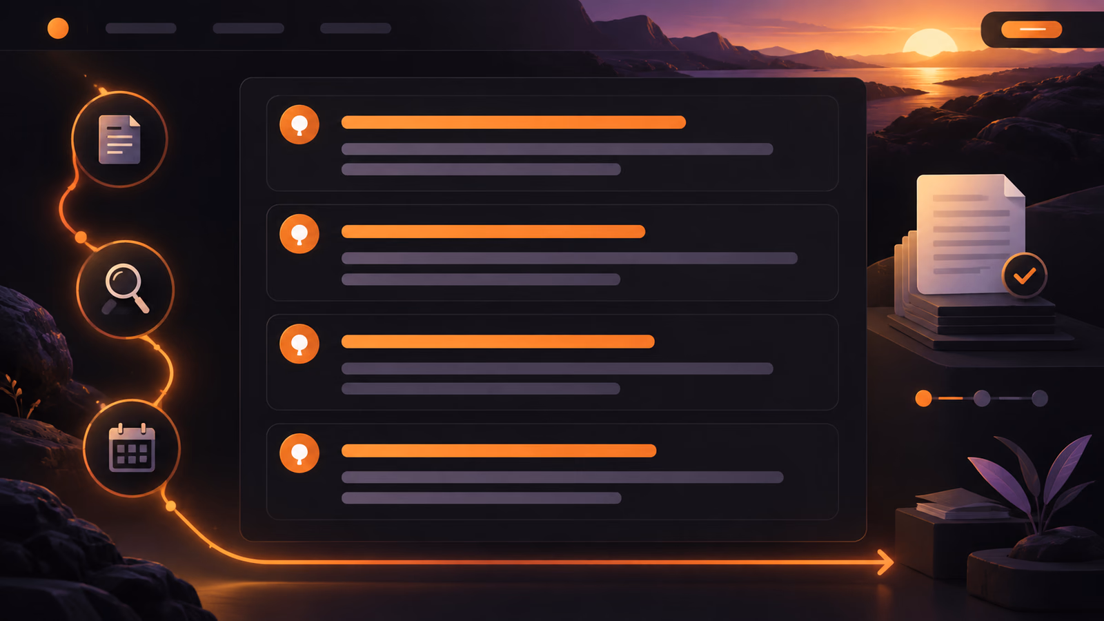 A service-page layout brings preparation, review responsibilities and timing questions into a clear group.