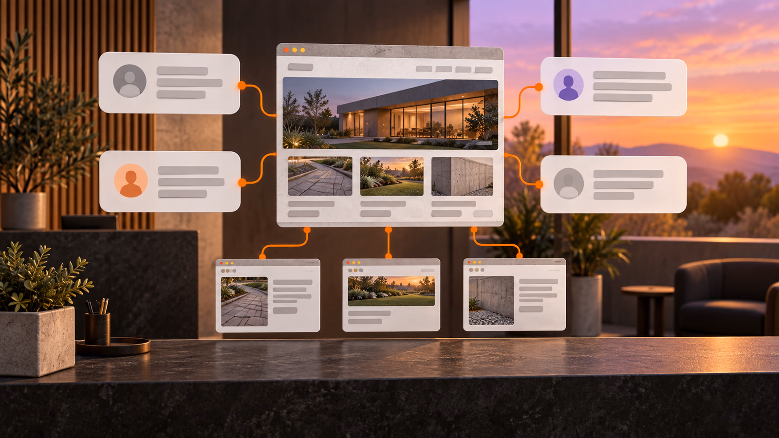 Website review cards organize questions about old links and their intended destinations.